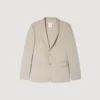 Anzugjacke aus Wolle