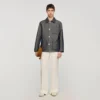 Arbeiterjacke im Jeans-Look