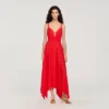 Asymmetrisches Maxikleid