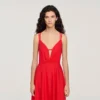 Asymmetrisches Maxikleid