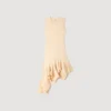 Asymmetrisches Strickkleid