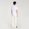 Baumwoll-T-Shirt mit gesticktem Pferd
