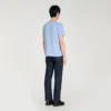 Baumwoll-T-Shirt mit gesticktem Pferd