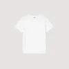 Baumwoll-T-Shirt mit Stickerei
