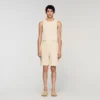 Baumwollshorts mit Broderie-Anglaise-Muster