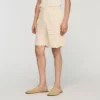 Baumwollshorts mit Broderie-Anglaise-Muster
