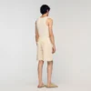 Baumwollshorts mit Broderie-Anglaise-Muster