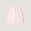 Bermuda-Shorts aus Blumen-Jacquard