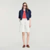 Bermudashorts aus gewaschener Jeans