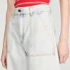 Bermudashorts aus gewaschener Jeans
