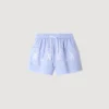 Bestickte Baumwollshorts