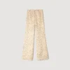 Blumenmuster-Hose