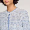Dekorative Strickjacke