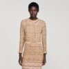 Dekorative Strickjacke