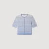 Dekorative Strickjacke