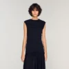 Drapiertes Maxikleid