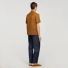 Durchbrochenes Mesh-Hemd