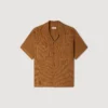 Durchbrochenes Mesh-Hemd