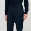 Elastische Hose mit geradem Bein