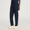 Elastische Hose mit geradem Bein