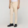 Elastische Hose mit geradem Bein