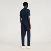 Elastische Hose mit geradem Bein