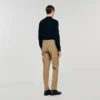 Elastische Hose mit geradem Bein