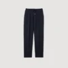Elastische Hose mit geradem Bein