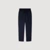 Elastische Hose mit geradem Bein
