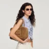 Ezmeh-Tasche aus Wildleder