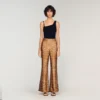 Fliessende Hose mit Bandana-Print