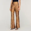 Fliessende Hose mit Bandana-Print