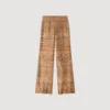 Fliessende Hose mit Bandana-Print