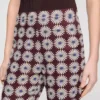 Fliessende Hose mit Blumenmuster