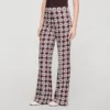 Fliessende Hose mit Blumenmuster