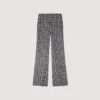 Fliessende Hose mit Blumenmuster