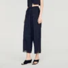Fliessende Paisley-Jacquard-Hose
