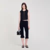 Gefaltetes Crop-Top