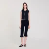 Gefaltetes Crop-Top