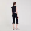 Gefaltetes Crop-Top