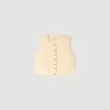 Gefaltetes Crop-Top