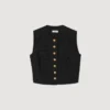 Gefaltetes Crop-Top