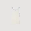 Geripptes Tanktop
