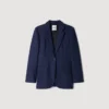 Gestreifte Sakkos mit Pailletten