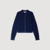 Gestreifter Cardigan aus Wolle und Kaschmir
