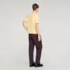 Gestricktes Poloshirt mit Reissverschlusskragen