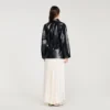 Glattlederjacke