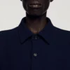 Hemd mit strukturiertem Shark-Kragen