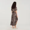 Hi-Low-Rock mit Bandana-Print