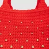 Häkel-Tasche mit Nieten